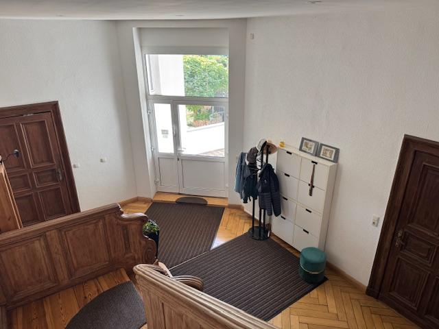 Treppe zur Gartenterrasse