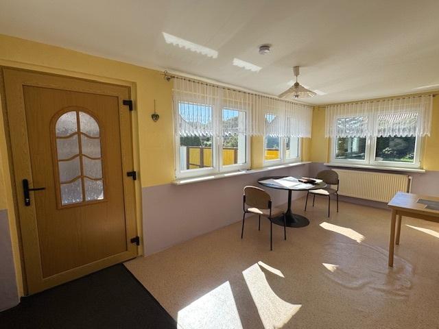 Eingang über die Veranda