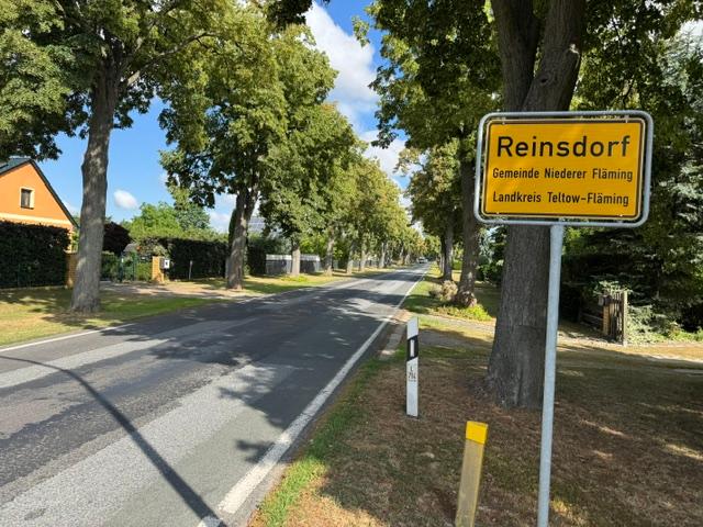 Wir sind im Fläming in...
