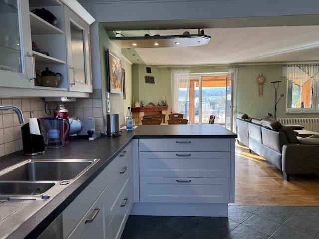 Küchenblick auf Wohnbereich