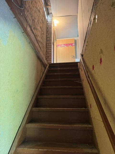 Treppe zum Dachgeschoss