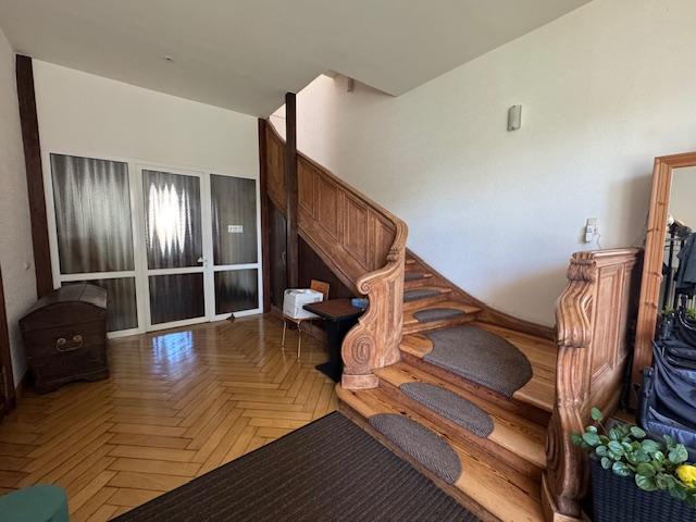 Es geht ins Dachgeschoss