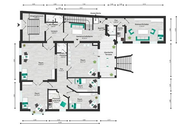 Grundriss Erdgeschoss