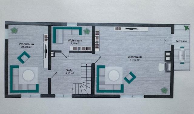 Haupthaus Obergeschoss