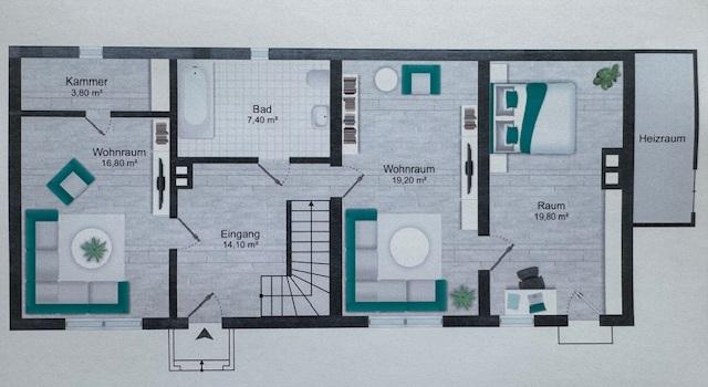 Haupthaus Erdgeschoss